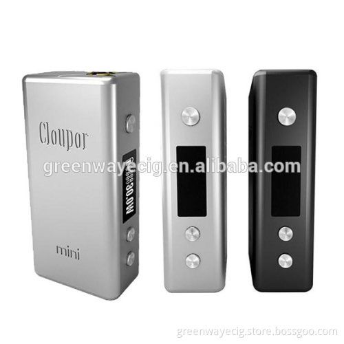 2015 Authentic mechanical mod box mod Cloupor mini 30w